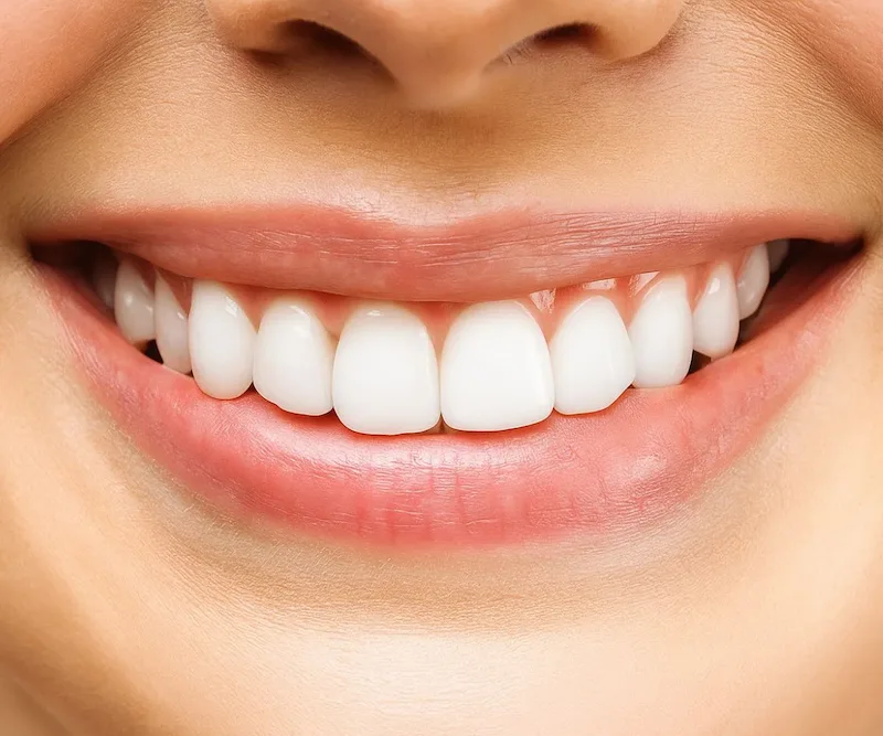 Dentes depois do clareamento